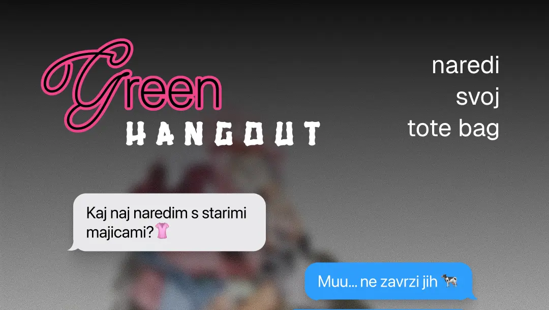 🐮Aktivnosti na Green Hangout dogodku I 22. april ob 13. uri na Dunajski!